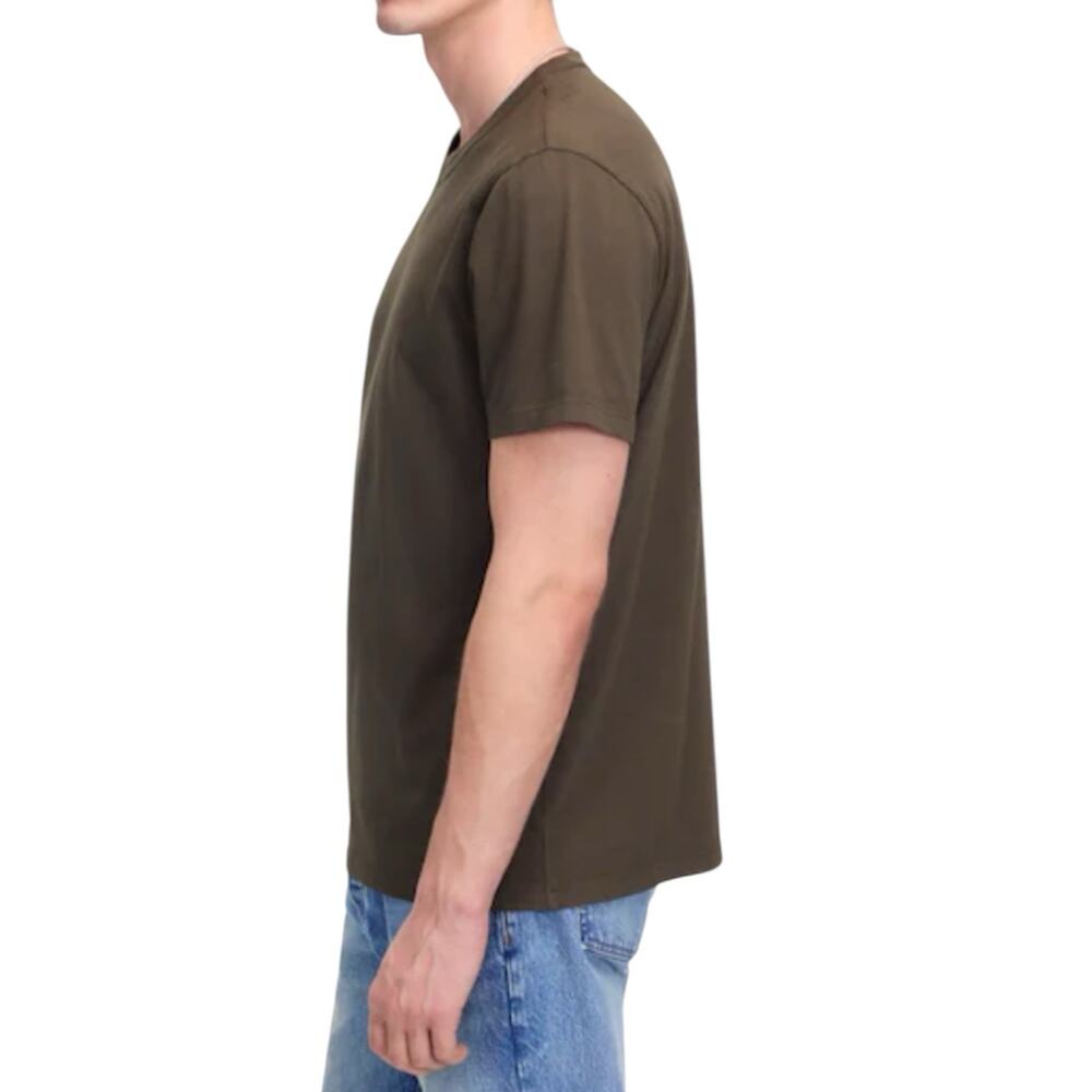 NWT Madewell Garment-Dyed Allday Crewneck Tee Dried Olive Green Men’s Size XS - Picture 2 of 8